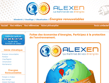 Tablet Screenshot of alexen-enr.fr